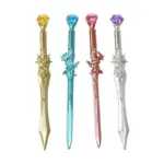 Diamond Sword Ballpoint Pen Retro Weapon Style Black Ink
