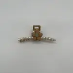 Fall Winter Metal Large Flower Korean Shark Hair Clip Set