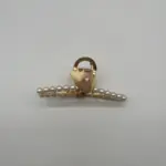 Fall Winter Metal Large Flower Korean Shark Hair Clip Set