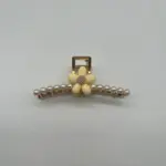 Fall Winter Metal Large Flower Korean Shark Hair Clip Set