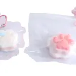 ミニ猫肉球 スクイーズ 食品グレードシリコン ストレス解消玩具