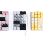 24-Key 9-Key Switch Tester Fidget Keyboard Keychain Toy