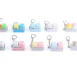 Transparent PC 2-Key 4-Key Light Up Mechanical Fidget Toy