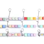Silicone Cat Paw 4-Key Light Up Switch Tester Keychain