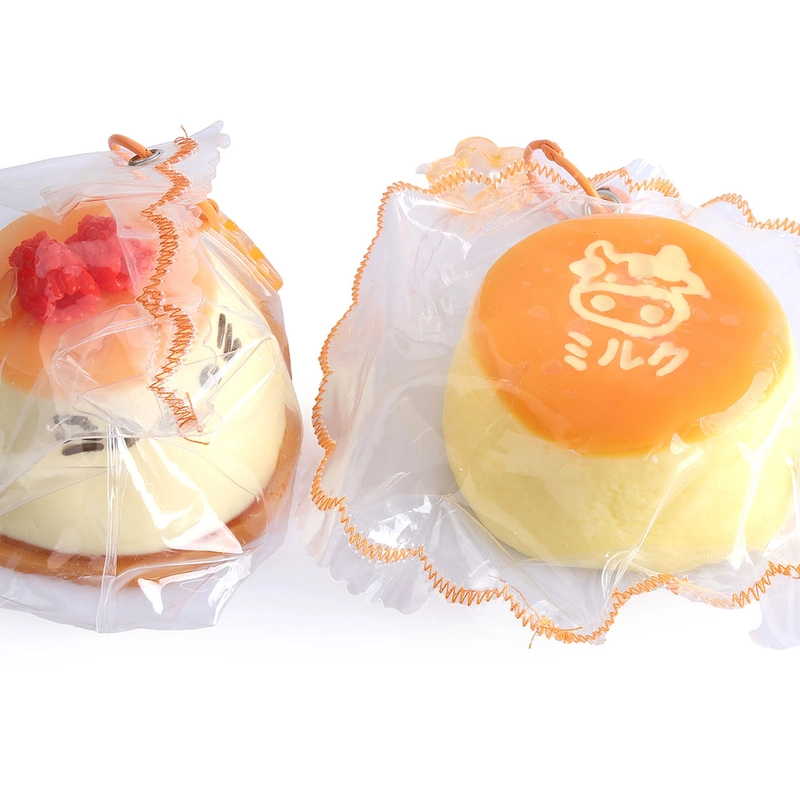 ミルクプリン 食品グレードシリコン スクイーズ ストレス解消玩具