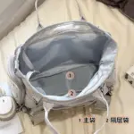 Sea Salt Blue Ita Backpack Korean Style Low-Saturation Bag