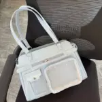 Retro Moto Ita Bag PU Large Crossbody Shoulder Bag