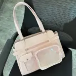 Retro Moto Ita Bag PU Large Crossbody Shoulder Bag