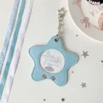 五芒星PUカードケース 缶バッジ・名札ディスプレイ 痛バッグチャーム