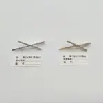 X型交叉满钻细发夹银金双托密镶水钻一字夹气质刘海夹头饰女